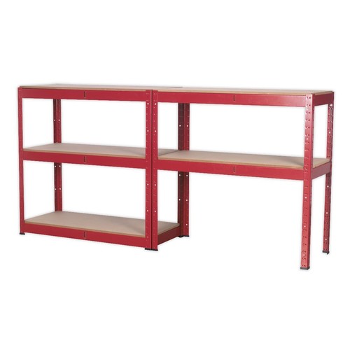 Sealey Racking Unit with 5 Shelves 350kg Capacity Per Level AP6350 - Picture 7 of 7