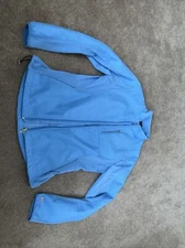 Nike Sphere Pro blue zip jacket coat large women blue Adjustable Waist Reflect