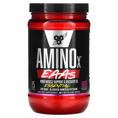 AminoX, EAAs, Muscle Support & Recovery, Watermelon Smash, 13.2 oz (375 g)