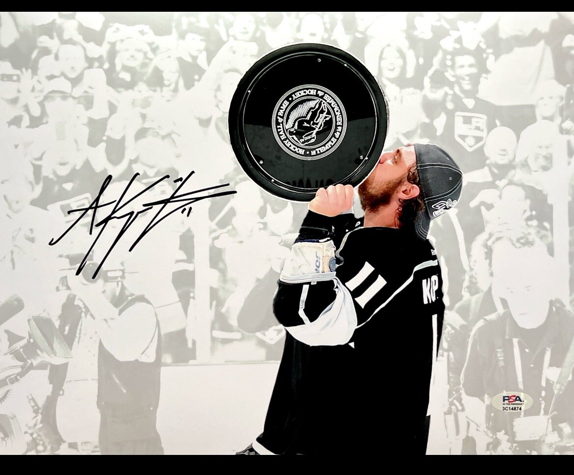 Anze Kopitar Autographed Signed Los Angeles Kings LA Kings 11x14 Photograph ***PSA ITP*** 