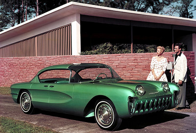 1955 Chevrolet Biscayne - Motorama Dream Car Concept - Photo Poster