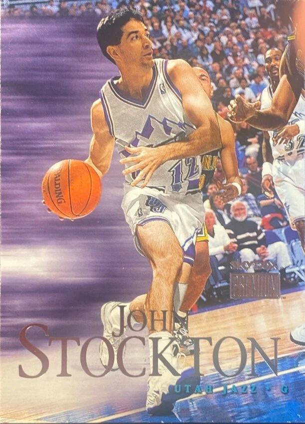 1999 SkyBox Premium #43 John Stockton - Image 2 of 2