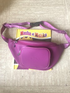 Sacoche Banane Lacoste Rose ✨ Sac Banane Lacoste Rose Poudré