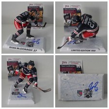 Ryan McDonagh Signed New York Rangers Winter Classic McFarlane JSA COA Tampa Bay