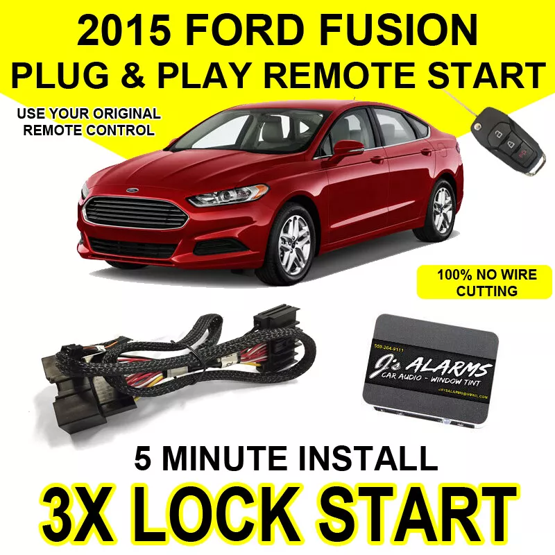 2015 ford fusion remote start deals