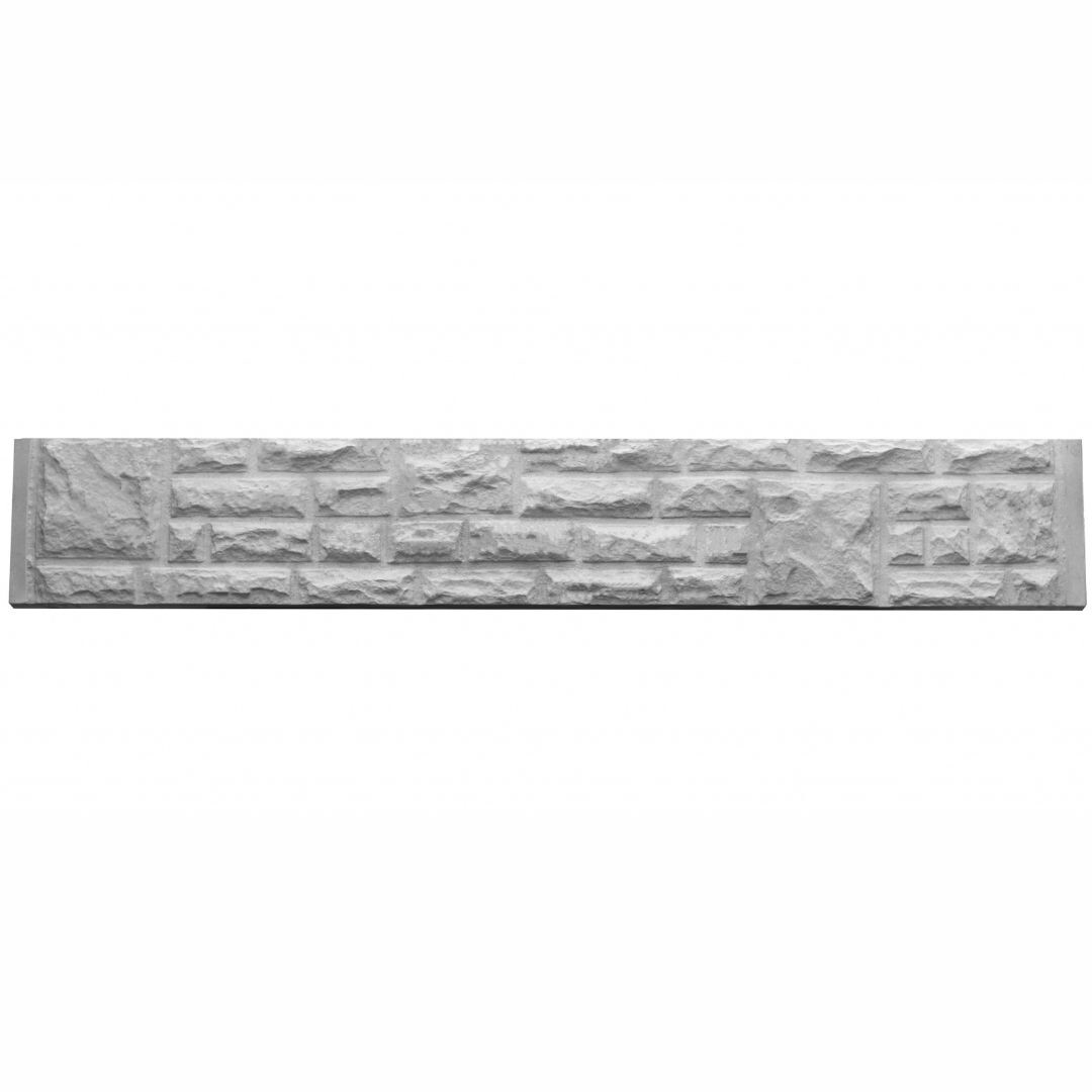 New Reinforced Concrete Gravel Board Garden Base Panels / 6X1' 6x6