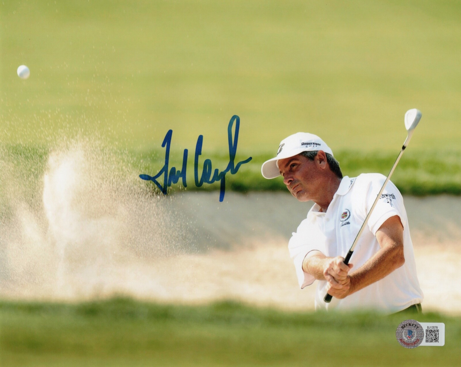 Fred Couples Autographed Signed Masters PGA GOLF 8x10 Photo Beckett BAS 