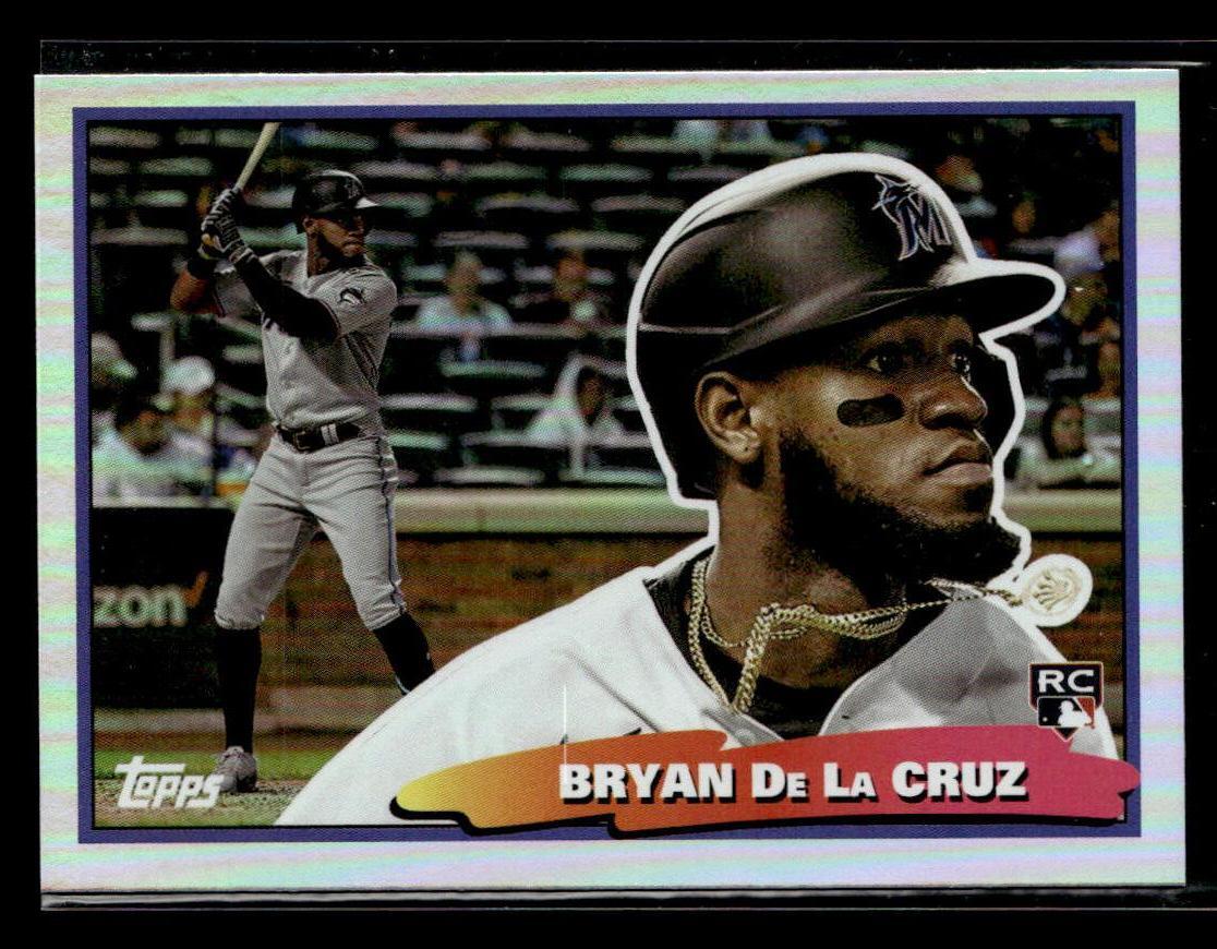 2022 Topps Archives #88BF-10 Bryan De La Cruz 1988 Topps Big Foil card
