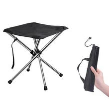 Camping Stools Foldable Chair Super Lightweight Portable Chair Backpack Chair...