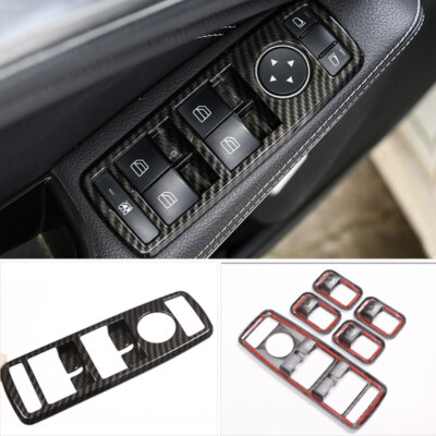 ABS Fensterheber Schalter Rahmen Abdeckung für Mercedes Benz C Klasse W204 07-14