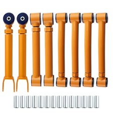 8 Pezzi Regolabile Set Completo For Jeep Wrangler TJ 1997-06 Bracci Di Controllo