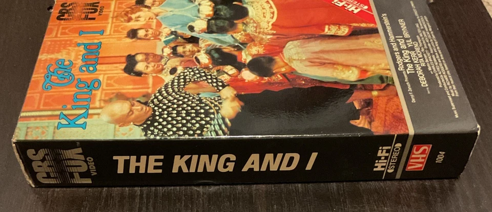 The King and I (VHS Tape, 1956) CBS Fox Foto 3 de 4