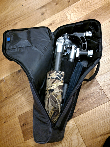 Fotopro E-9H Eagle Series Gimbal Head + tripod carbon fibre MINT photo video - Picture 9 of 10