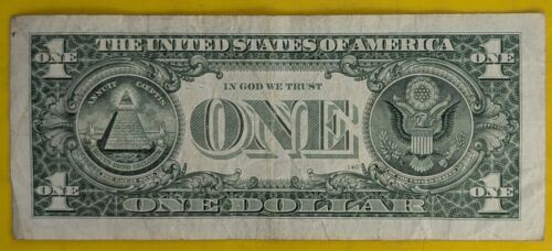 2013 $1 bill fancy serial, complete scattered mixed ladder 0 to 7, 23064715 - Picture 3 of 3