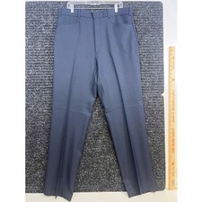 1970's Levi's Action Slacks Dress Pants Business Casual Career Blue Men's 36x32