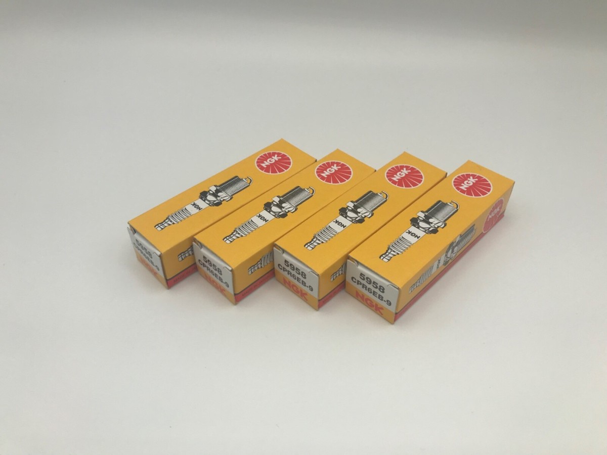 Genuine NGK Spark Plug CPR6EB-9 CPR6EB9 5958 - 4 Pack | eBay