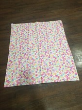 BABY BLANKET HANDMADE 35X41 ICE CREAM/CUPCAKES NEW