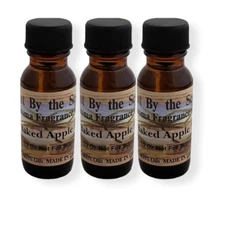 3 Oil Baked Apple Pie Diffuser Fragrance Oil 1/2 Oz  FREE SHIPPING USA SELLER