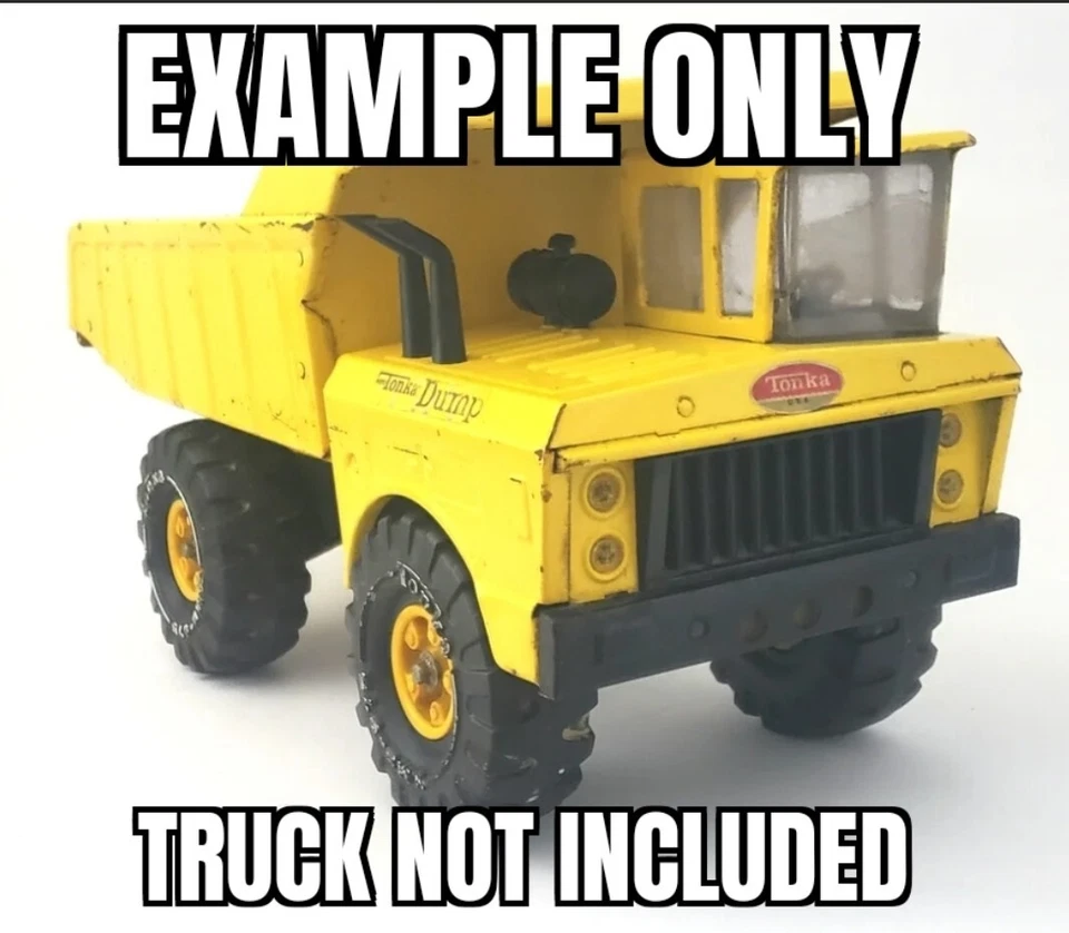 Juego de pegatinas Mighty Tonka Mighty Dump 1970 a 1973 Foto 2 de 2