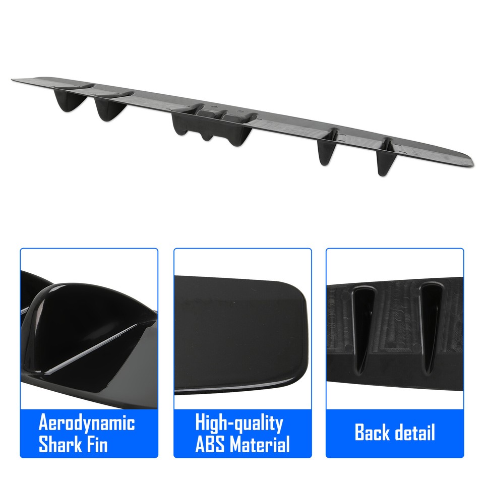 1996-2009 BMW Z3 Z4 Roadster Gloss Rear Bumper Spoiler Diffuser ...