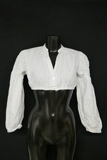 Size 36 dirndl blouse white blouse for dirndl Chiemseer cotton simple B11020