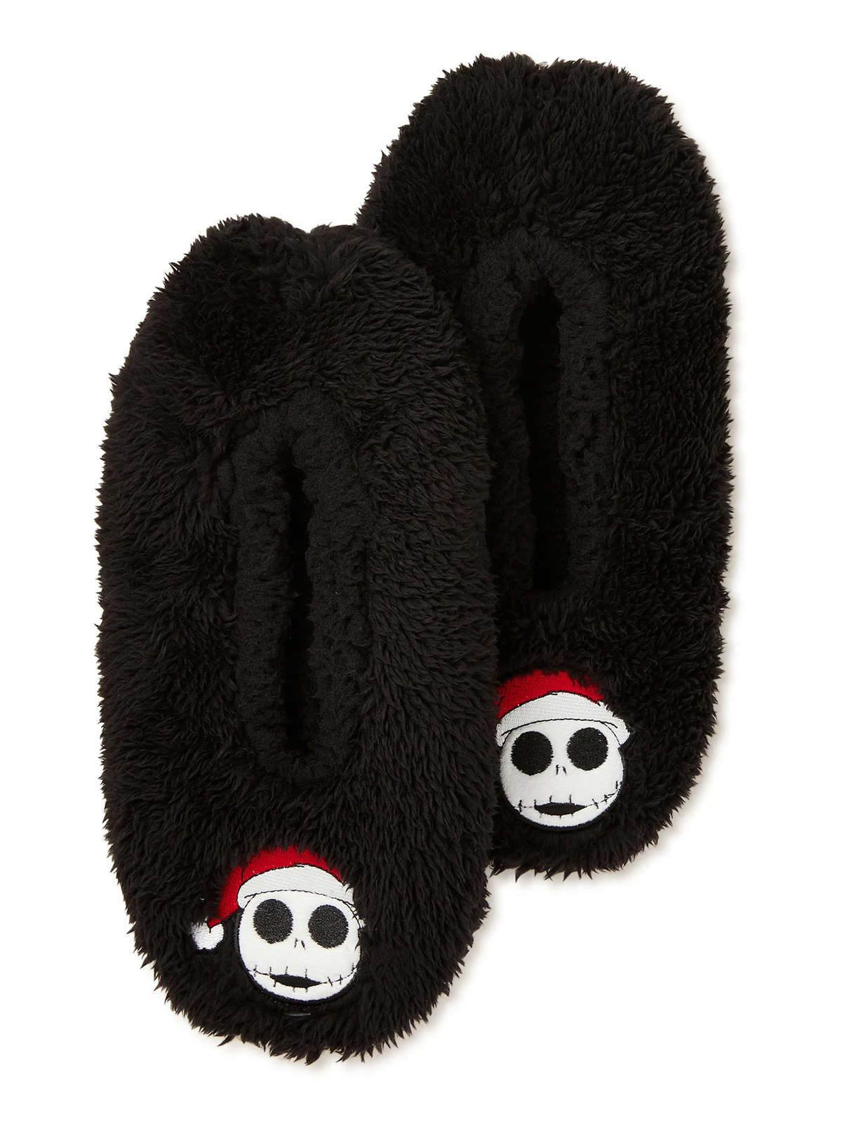 APL The Nightmare Before Christmas Womens Holiday Fuzzy Slipper Socks Size M L