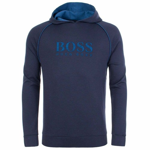 New Hugo Boss blue heritage hooded 