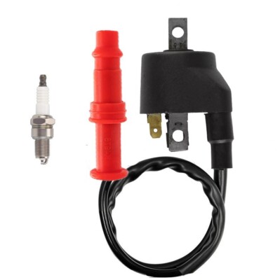 Ignition Coil With Spark Plug Boot Cap For Polaris Sportsman 500 1996-2004