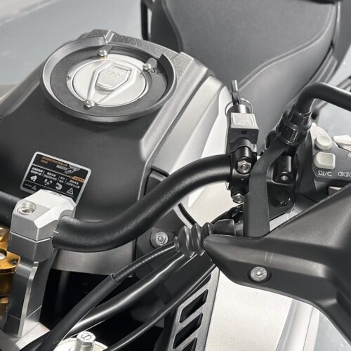 Bloqueo universal para casco de motocicleta para manillar 7/8" 22 mm barra de tubo - Imagen 4 de 10