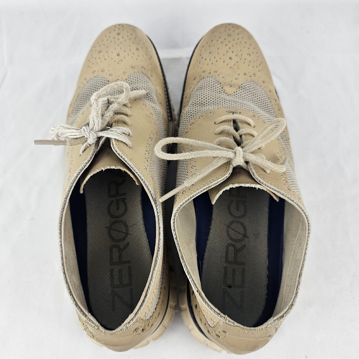 Cole Haan ZERØGRAND No Stitch Oxford Beige Style #C24961 