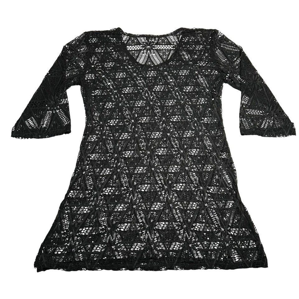 J. Valdi Scoop Neck Swim Cover Up Dress Size XLarge Vacation Resort