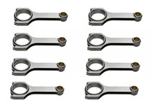 Eagle Sbc 4340 Forged H-beam Rods 6.125 Wl19 Bolts