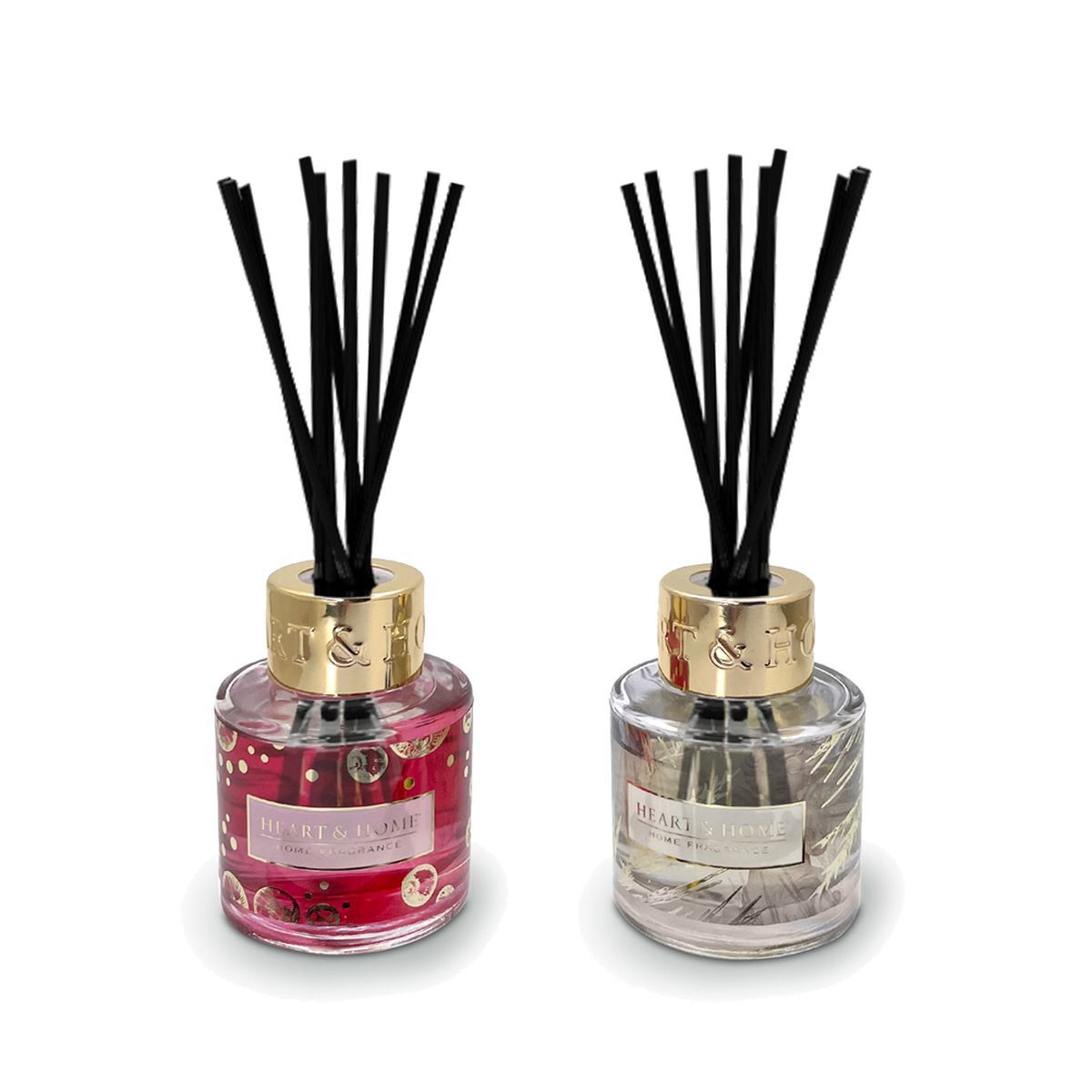 Diffuseurs à bâtons Heart and Home coffret de 2 parfums pour le salon
