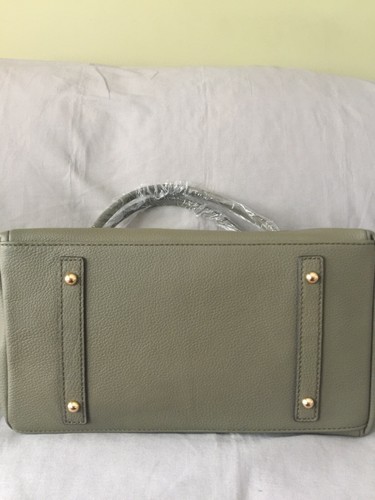 Dooney & Bourke Belvedere Logo Lock Tote BBELV0886 OLOL Olive - Picture 7 of 7