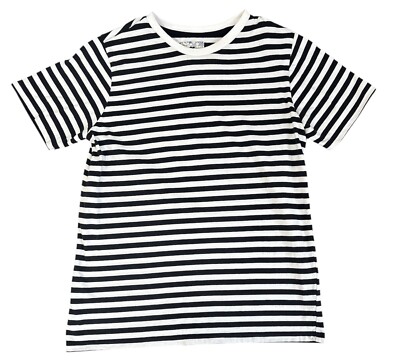 COMMUNITY CLOTHING X LIBERTY t-shirt Size Small breton stripe top short sleeve
