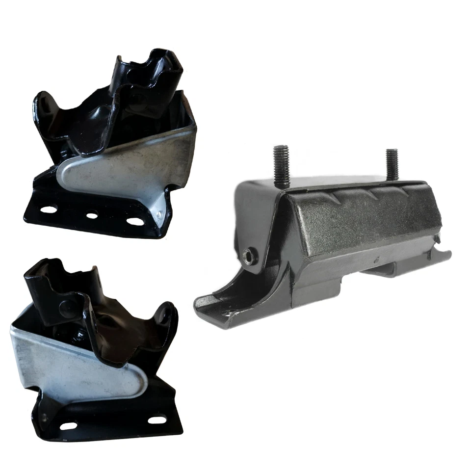 Juego de 3 piezas de montaje de motor y transmisión para 00-06 Cadillac Chevrolet GMC 6,0 L 6,2 L Foto 2 de 4