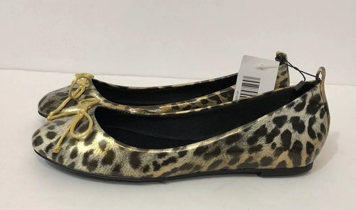 NEW Chicos flats shoes ballet 7.5 slip on animal leopard balletcore cheetah - Picture 2 of 6