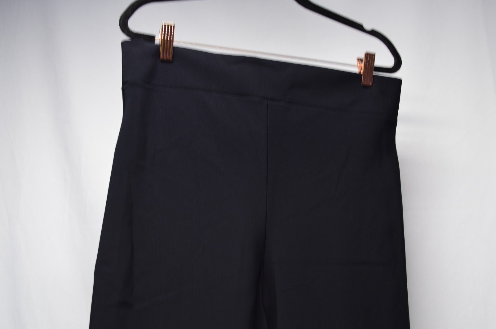 High Waisted Wide Leg Black Dress Pants