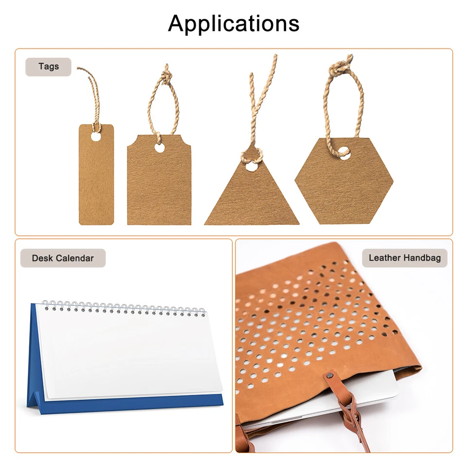 Hollow Paper Drill Bit 8mmx75mm for Straight Shank Punch Punching Machine 2pcs - Изображение 4 из 4