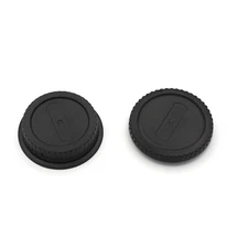 Two Pairs Rear Lens Cover + Camera Body Front Cap for Canon EOS EF DSLR SLR Lens