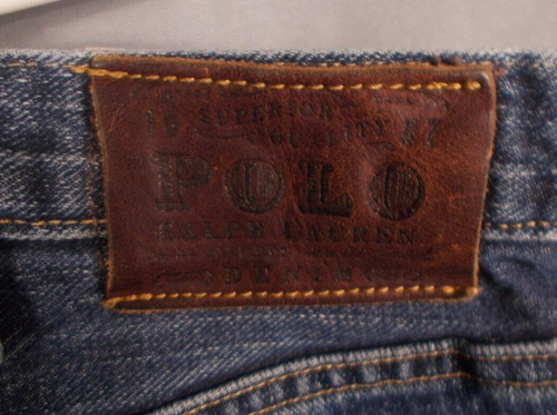 Polo Ralph Lauren Jeans Men's 38x30 Blue Denim Pants - Picture 11 of 16