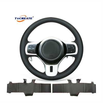 DIY PU Leather Steering Wheel Cover for Mitsubishi Lancer 10 EVO Evolution #F018