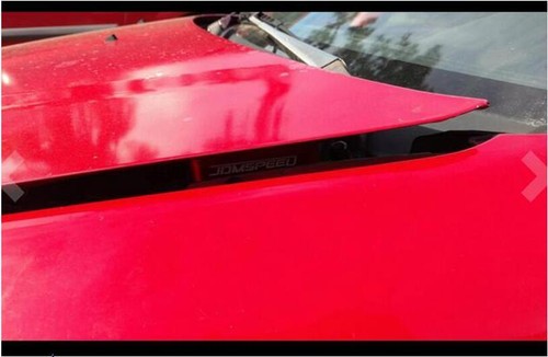 Juego de elevadores espaciadores de capucha JDM rojos para 88-00 90-01 Acura Honda Integra CRX Civic - Imagen 5 de 6