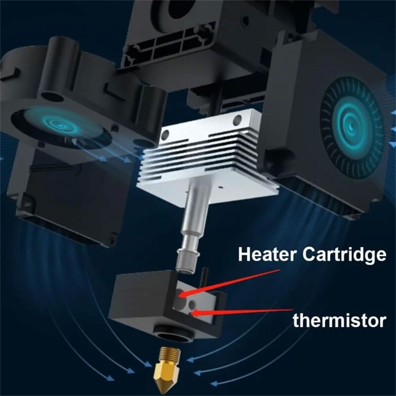 3D Printer Parts Heating Rod Thermistor Set For Neptune 3 Plus Hotend eBay