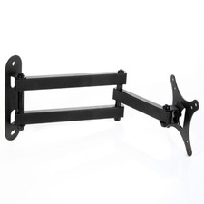 Full Motion Tilt TV Wall Mount Swivel Bracket LCD LED Monitor 14 17 19 24 27