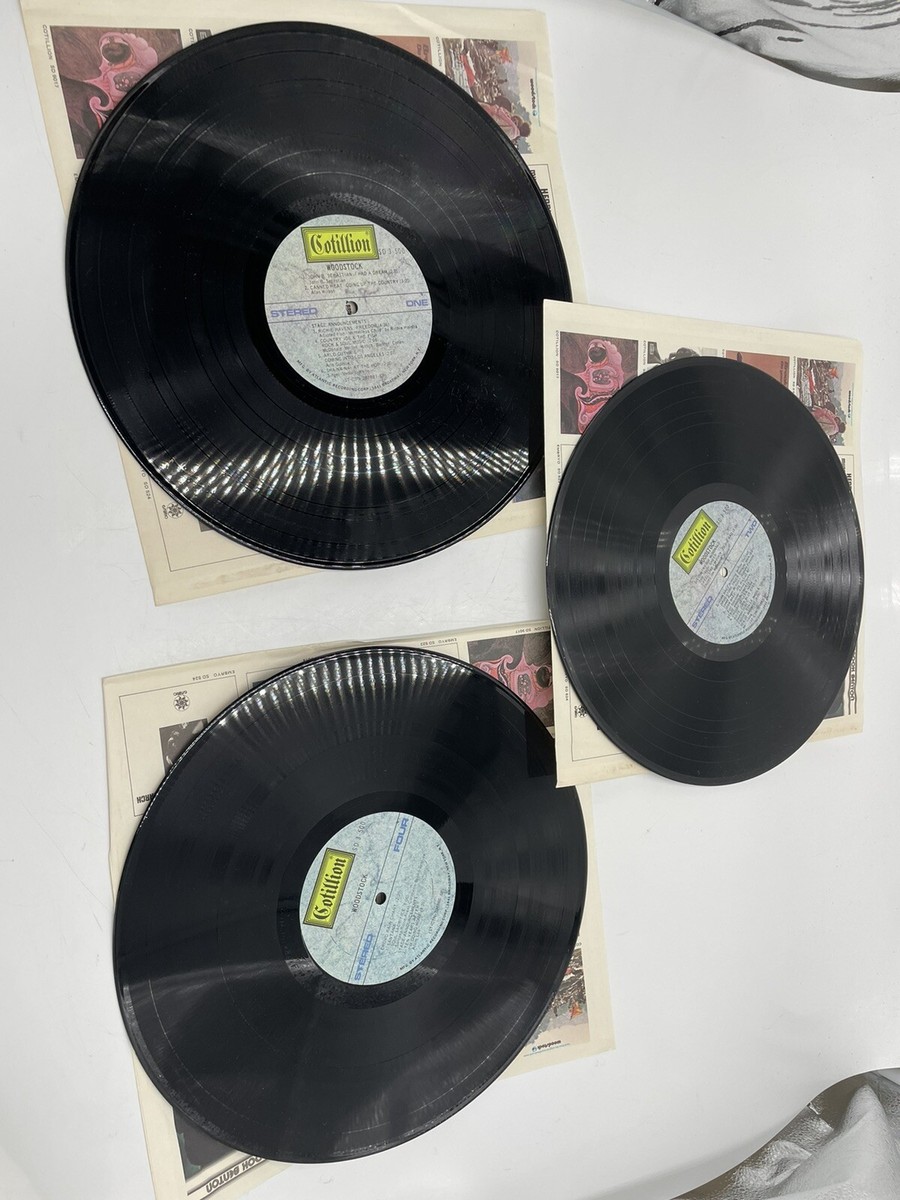 Woodstock Music from the Original Soundtrack and More 3 Record Set