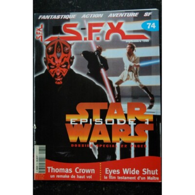 SFX 74 Star Wars - Thomas Crown - Eyes Wide Shut + Poster 007 - Thomas Crown