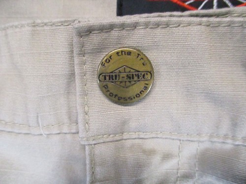 Tru-Spec Pants Women 8 32x28 Beige Ripstop Straight Workwear Utility Tactical - Picture 4 of 13