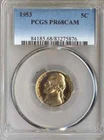 1953-P Jefferson Nickel Proof — photo from another recent sale