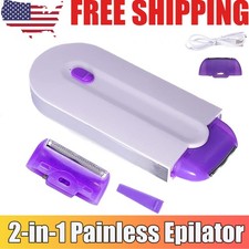 Epilator Women Painless Touch Facial Body Hair Removal Depilator Shaver Trimmer 